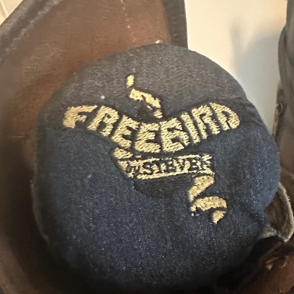 Freebird Diamond Black multi Lace-Up Leather Boots - Picture 2 of 11